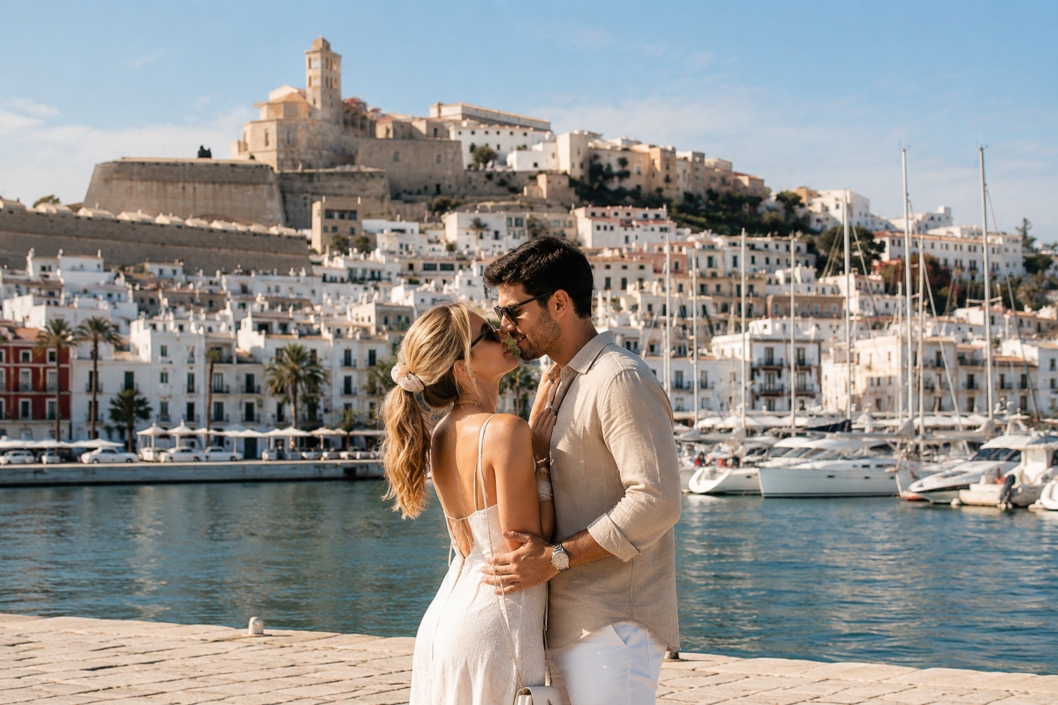 Fotoshooting Ibiza Town - Urlaubsbild 07 in Dalt Vila und den historischen Gassen