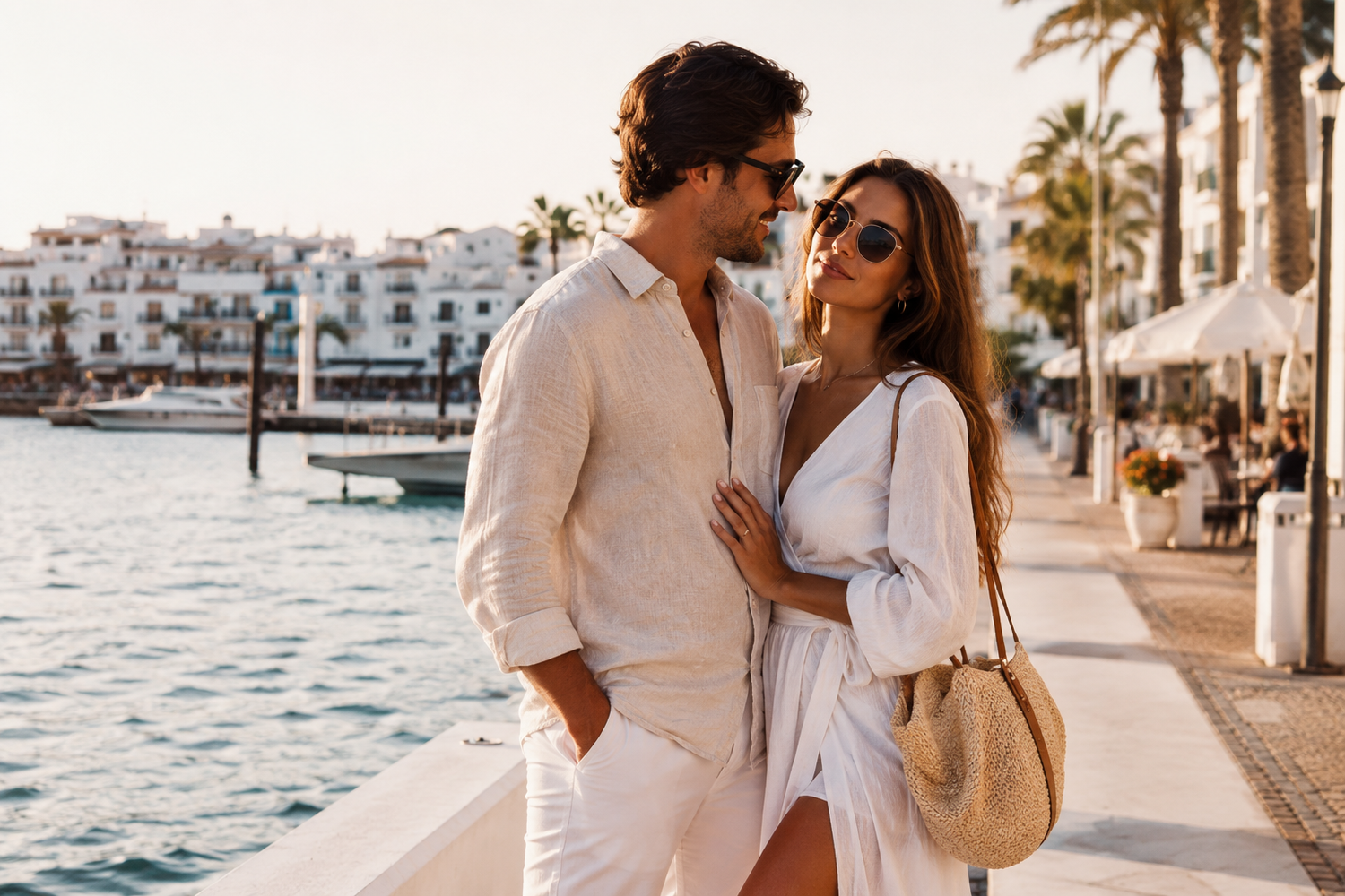 Photo shoot Santa Eulalia Ibiza - natural beach