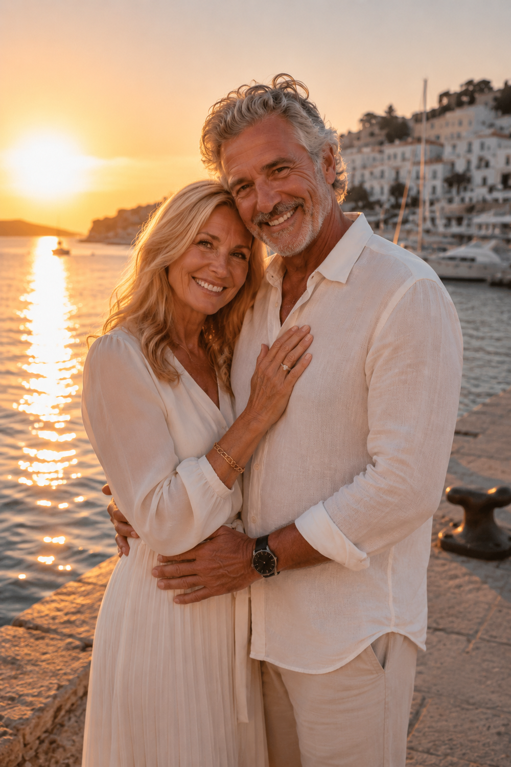 Antrags Shooting Ibiza - Bild 09 beim Heiratsantrag am Meer und im Abendlicht
