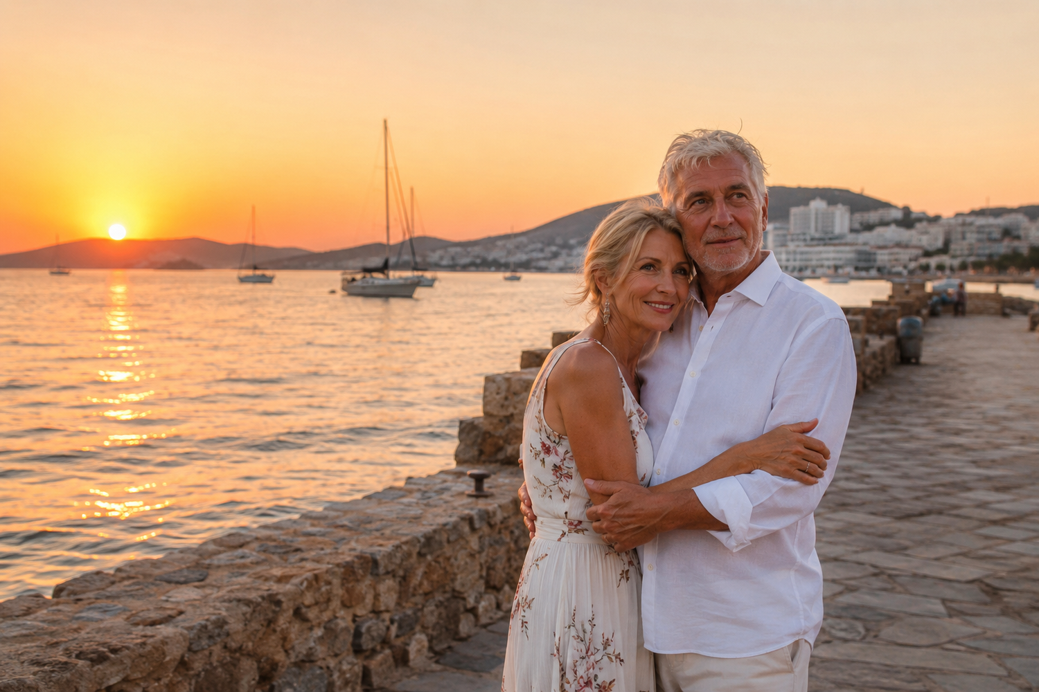 Pärchen Shooting Ibiza - Bild 08 am Strand, in Dalt Vila und im warmen Abendlicht